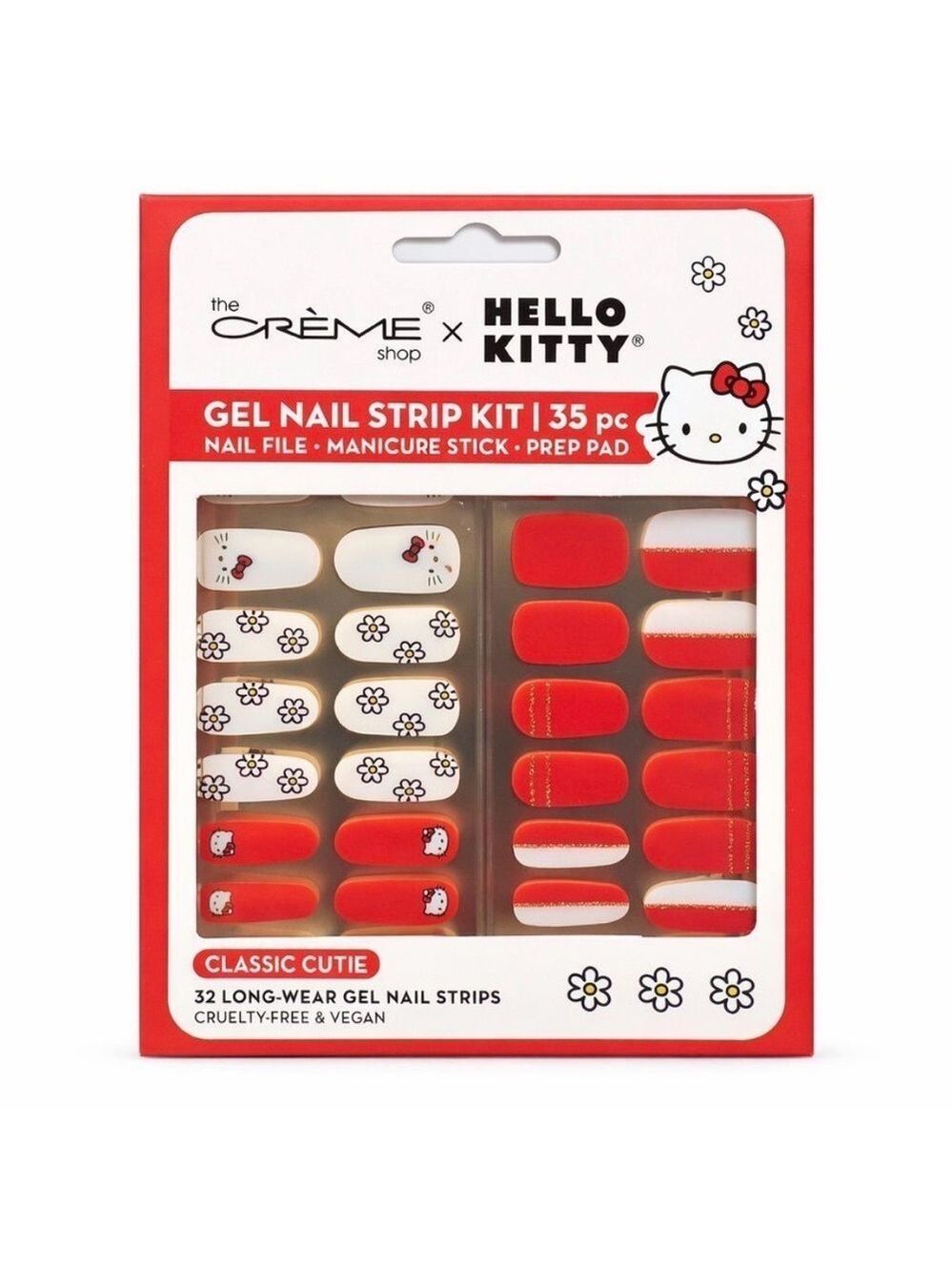 The Creme Shop x Hello Kitty Gel Nail Strip Kit